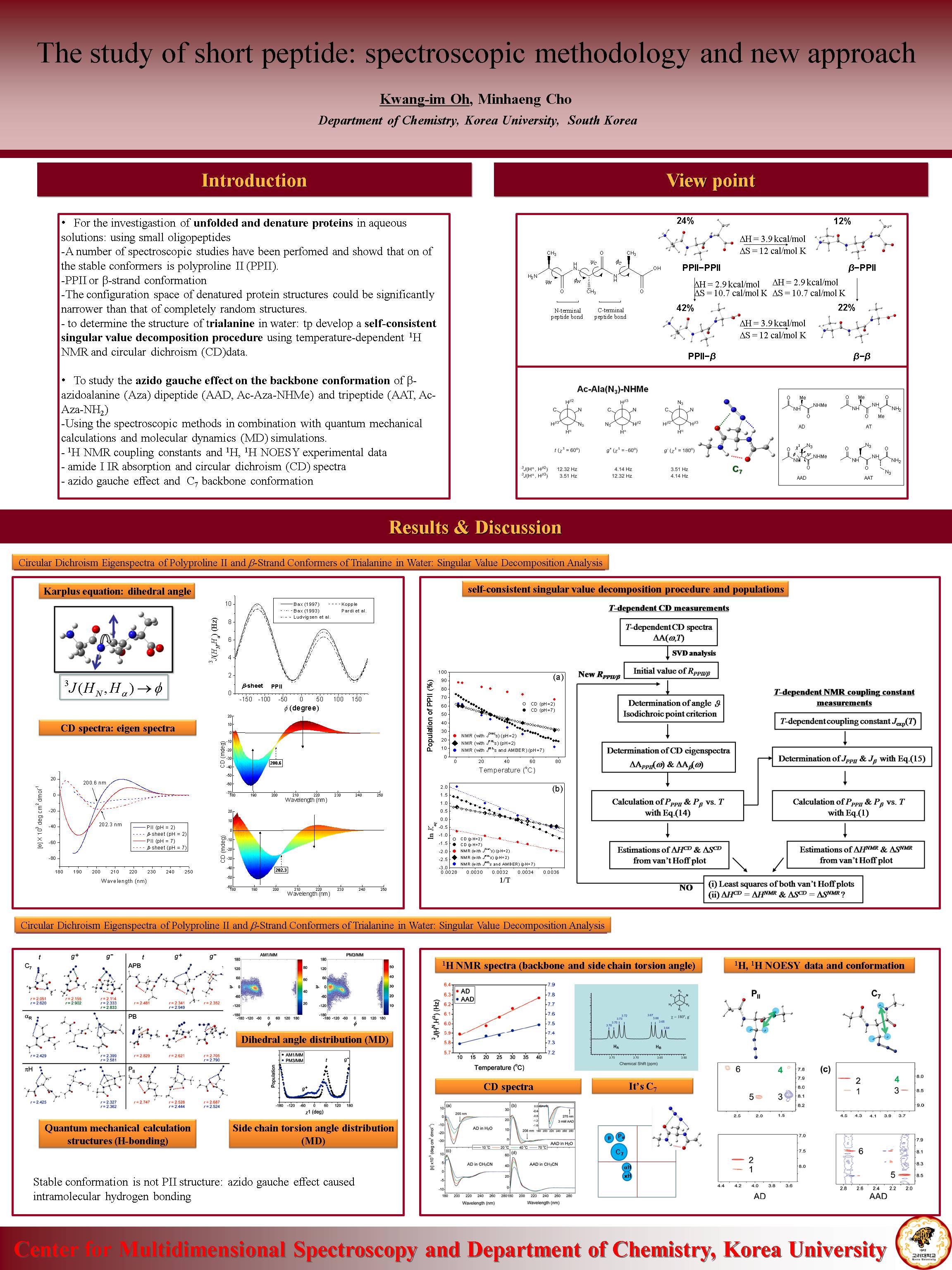 The Study of Short Peptide: Spectroscopic Methodology and New Approach 사진